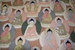 Buddah Zen Asia Alexander Henry Awesome Cotton Fabric Quilting Fabric Religion CR103