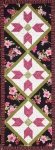 Tulip Trio Table Runner by Raspberry Bramble Designs
