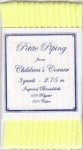 Petite Piping - Lemon Ice
