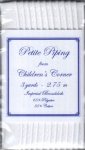 Petite Piping - White