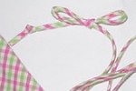 Spaghetti Bias Tubing - Pink & Lime