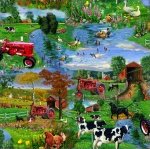 Print Concepts - Farmall Tractor Scenic 