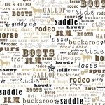 Buckaroo Talk Brown - 96