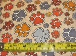 Multi-Color Paw Prints - 3362
