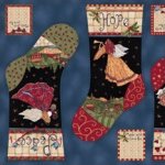 Angels From Above Stocking Panel - 98140-497