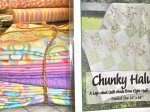 Chunky Halves Lap Size Quilt Kit