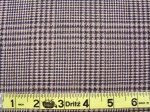 100% Wool Suiting Black Plaid- AU2-2211