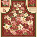 Holiday Finery Apron Panel - 1086-32617
