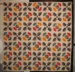 NEW YORK STATE 'ALBUM' ANTIQUE APPLIQUE QUILT