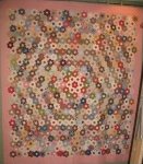 MOSAIC| HONEYCOMB| DOUBLE HEXAGONS 19thc 