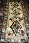 THREE DIAMONDS WITH FLOWERS, GREAT BORDER