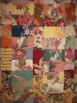 BARKCLOTH STRIP BARS QUILT