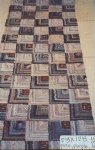 'CORNERS' LOG CABIN VARIATION RUNNER