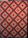 MANY TRIPS AROUND THE WORLD ANTIQUE QUILT
