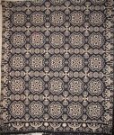 JAMES ALEXANDER, NEW YORK 1842 ANTIQUE JACQUARD COVERLET