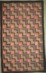 LONDON STAIRS ANTIQUE HOOKED RUG