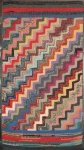 STREAK OF LIGHTNING ANTIQUE HOOKED RUG