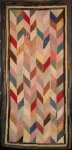 CHEVRONS HOOKED RUG