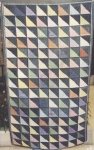 TRIANGLES ANTIQUE HOOKED RUG