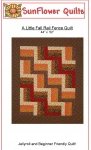 A Little Fall Rail Fence Quilt
