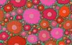 Kaffe Fassett Cogs Red