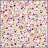 Alexander Henry Fabrics Larkspur Circle Bright Multi
