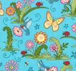 Meadow Friends - Animals & Insects Blue