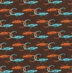 Meadow Friends - Salamanders on Brown