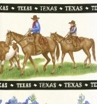 Deep in the Heart of Texas - Border Print