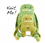 Ursula and Uma the Understanding Monsters Knitting Kit in Greens