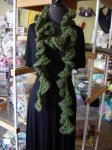 Baby Alpaca Grande Glow Spiral Scarf
