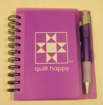 quilt happy Idea Notebook (Purple)