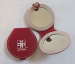 quilt happy Happy Me Mirror Compact (Red)