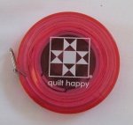 quilt happy Tape Measures (Pink)