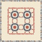 American Banner Rose Quilt Kit