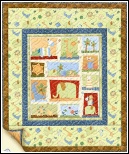 Jungle Buddies Little Brother Quilt Kit