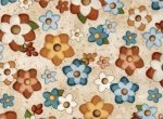 Tweet Large Floral Cream
