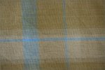 Golden Yellow Plaid Tea Towel