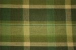 Large Plaid Holly Green Tea Towel
