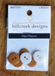 May Flowers Button pack