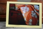 Handmade Photo Card ~ Antique Quilt #3