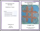 Easy Interlocking Circles Table Topper