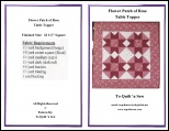 Flower Patch of Rose Table Topper