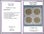 Plates of Spring Table Topper