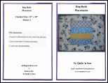Rag Rails Placemat