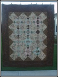 Silky Romantic Brown Floral