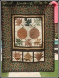 Thimbleberries Pumpkins & Leaves