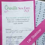 Chenille Sew Easy 1/4