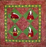 Folksy Santas
