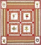 Michael Miller-Pixie Wood Squares Holiday KIT